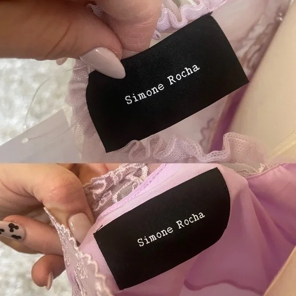 NWT Simone Rocha Double Dress Side Button Down - Picture 13 of 16